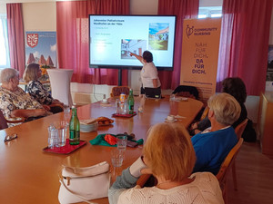 Infovortrag Hospiz und Palliative Care in Orth (c) Johanniter