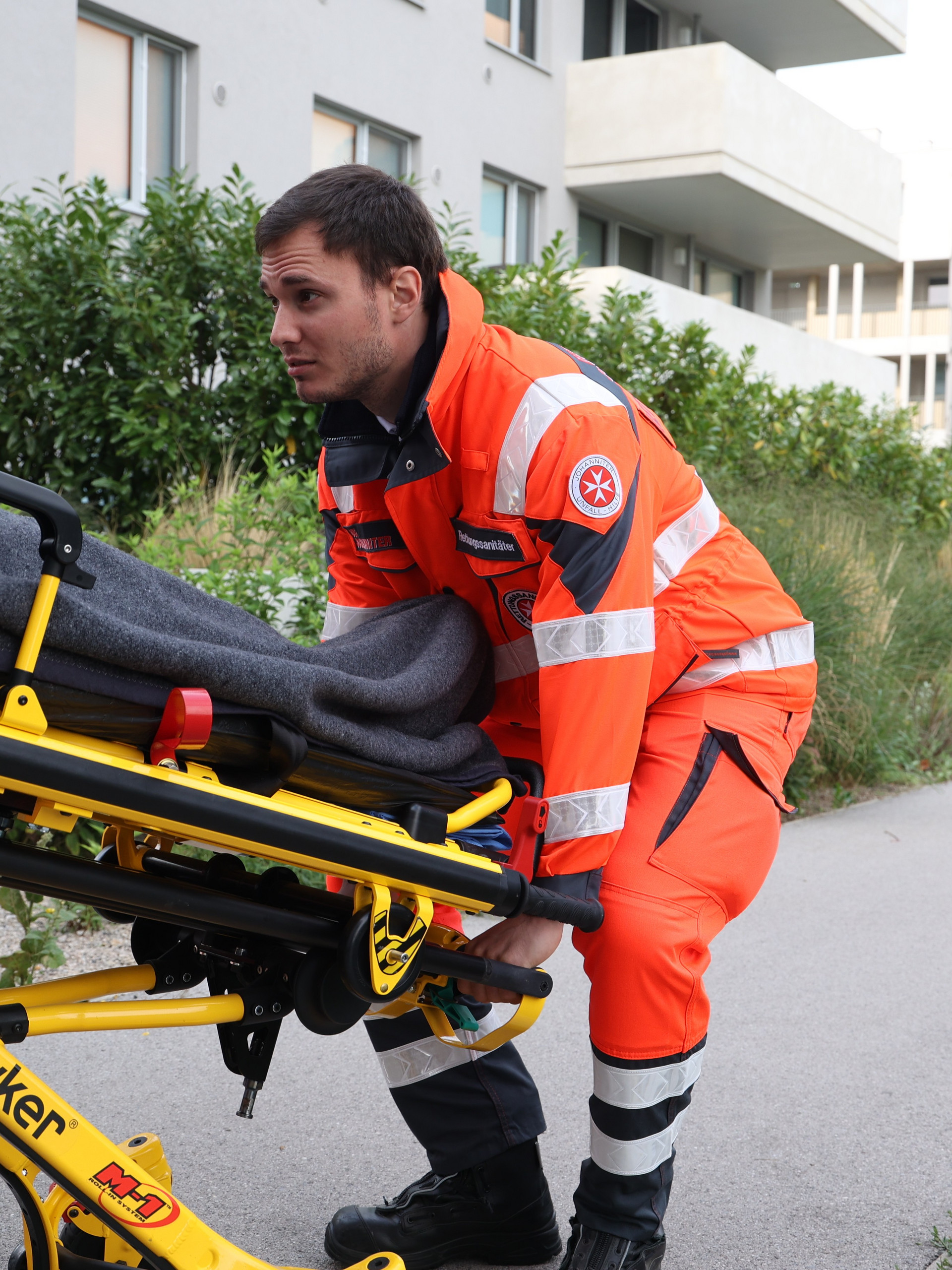 Sanitäter im Einsatz (c) Johanniter