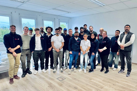 Das Team der Johanniter im Haus Strebersdorf.