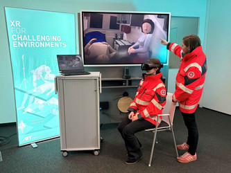 TX.Lab at the AIT: Entwicklung eines Anti-Diskriminierungstrainings in Extended Reality (XR).