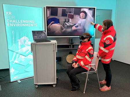 TX.Lab at the AIT: Entwicklung eines Anti-Diskriminierungstrainings in Extended Reality (XR).