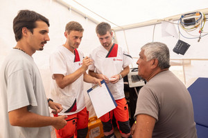 Das Emergency Medical Team bei der Arbeit in Venezuela (c) Paul Hahn