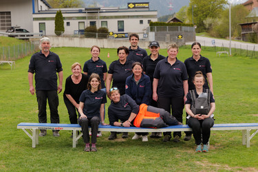 Rettungshundestaffel Tirol bei der Ortsgruppenprüfung