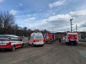 Übung mit der FF Feldkirchen (c) Johanniter