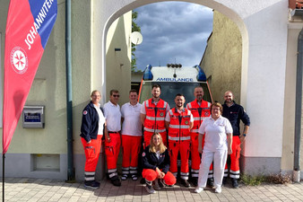 Ride & Rescue 2026 - Team der Johanniter bei der Übungsstation (c) Johanniter
