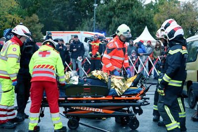 Einsatzvorführung beim Sicherheitsfest (c) Johanniter