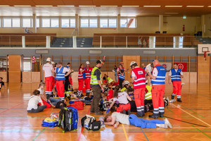 Großschadensübung 2026 in Laa (c) Theo Tersch
