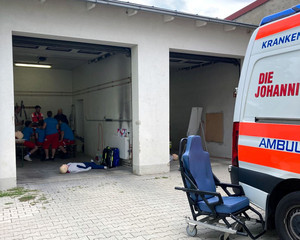 Ride & Rescue 2026 - Übungsstation bei der Johanniter-Station Orth an der Donau (c) Johanniter