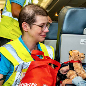 Miriam Kaundert, Mitglied der Johanniter Crew