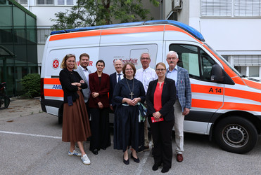 Besuch der evangelischen Bischöfin 2026 (c) Johanniter