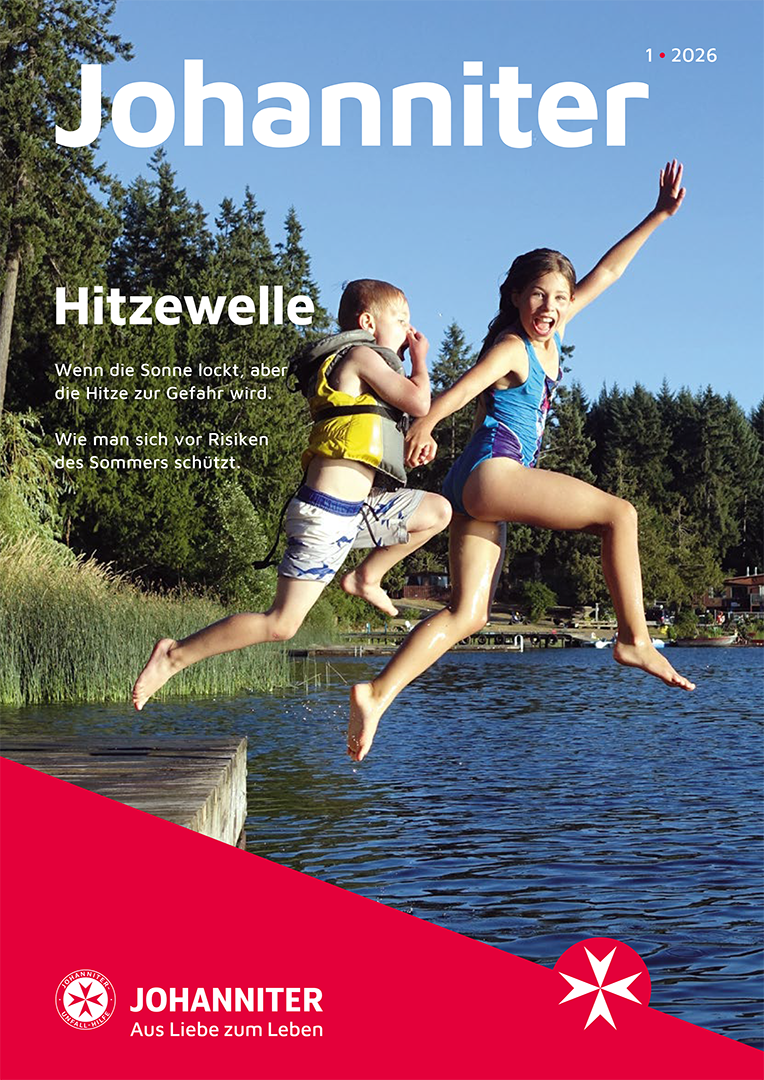 Johanniter Magazin 1/26 Coverbild