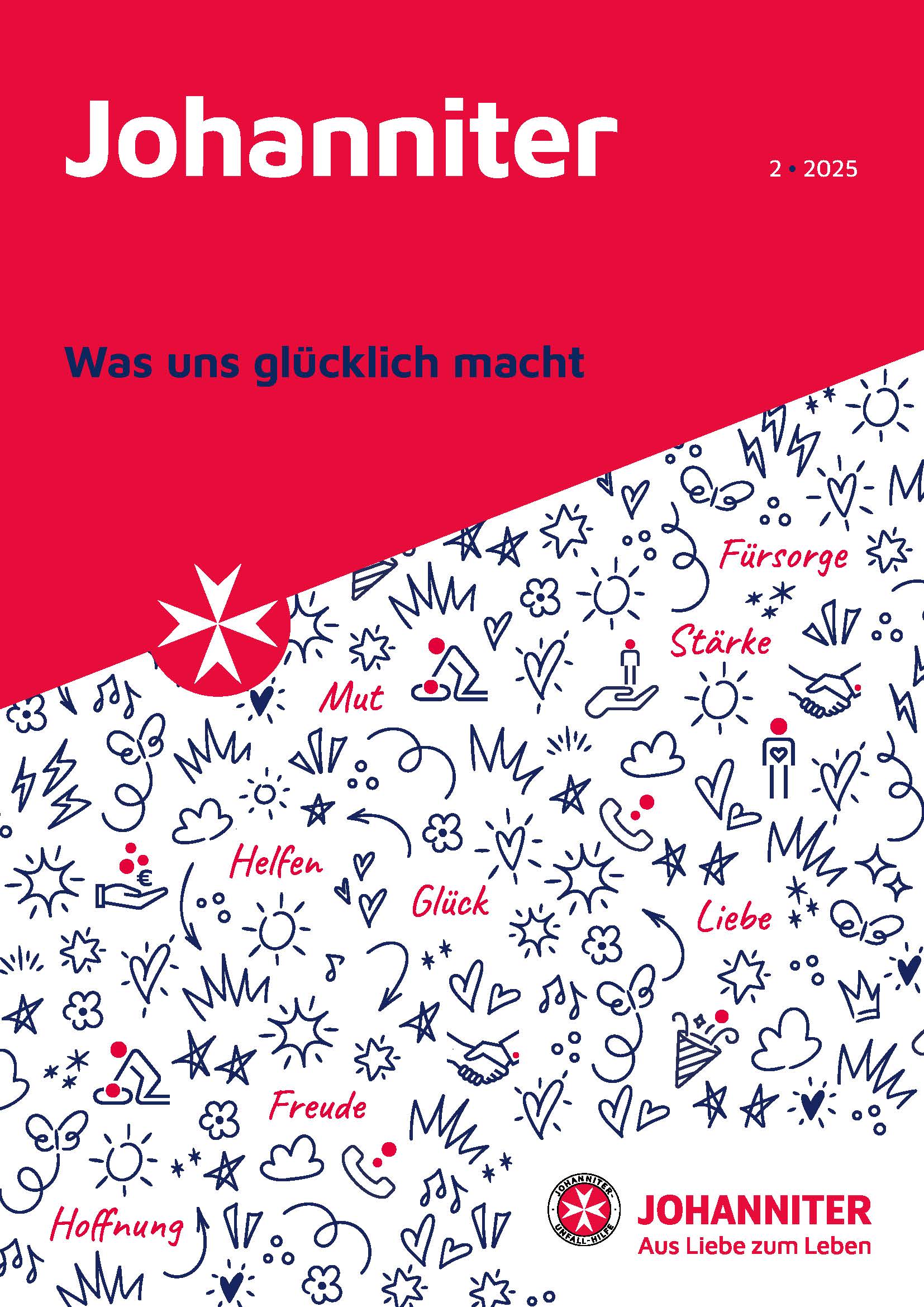 Johanniter Magazin Cover Februar/2025