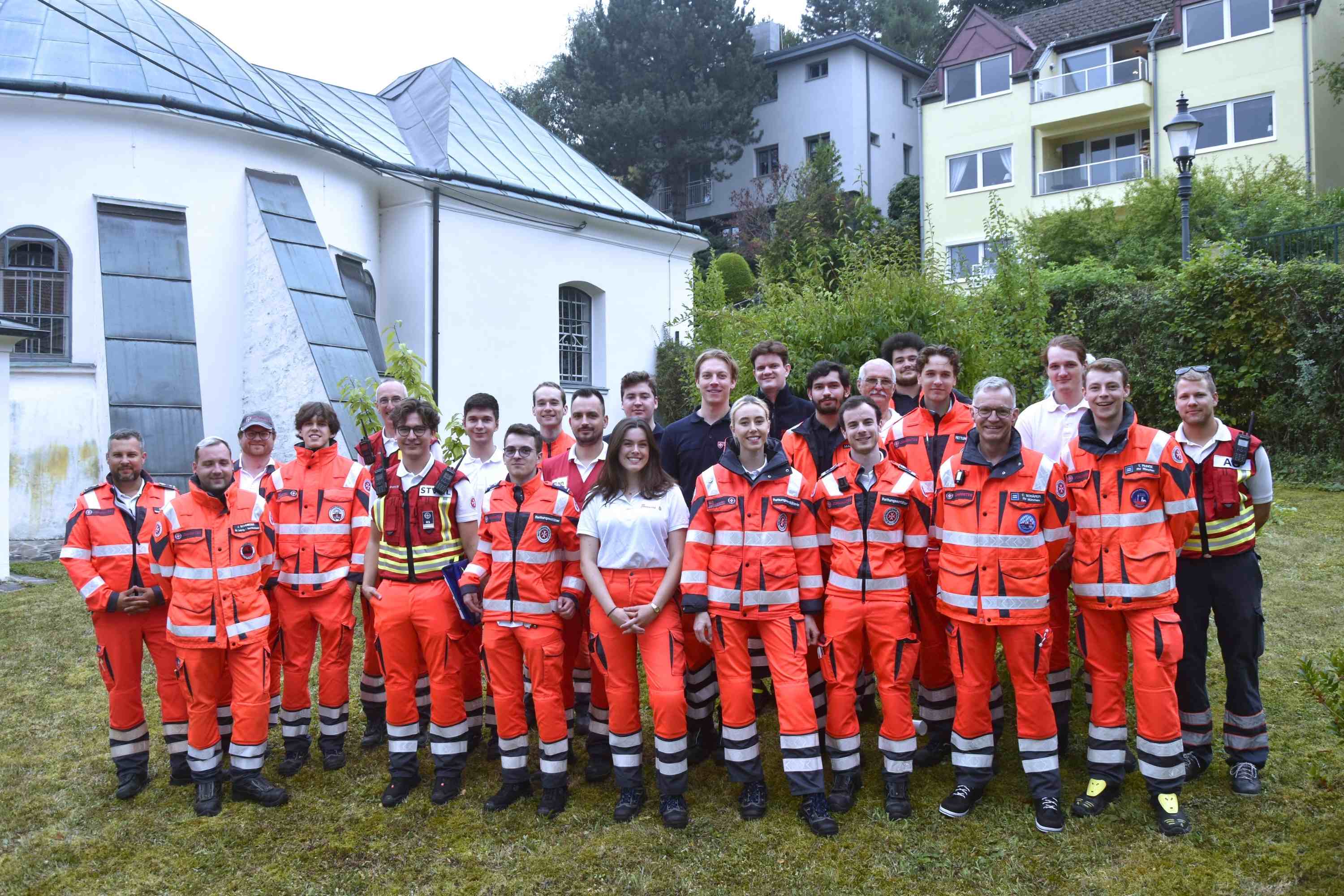 Das Team der Johanniter beim Neustifter Kirtag