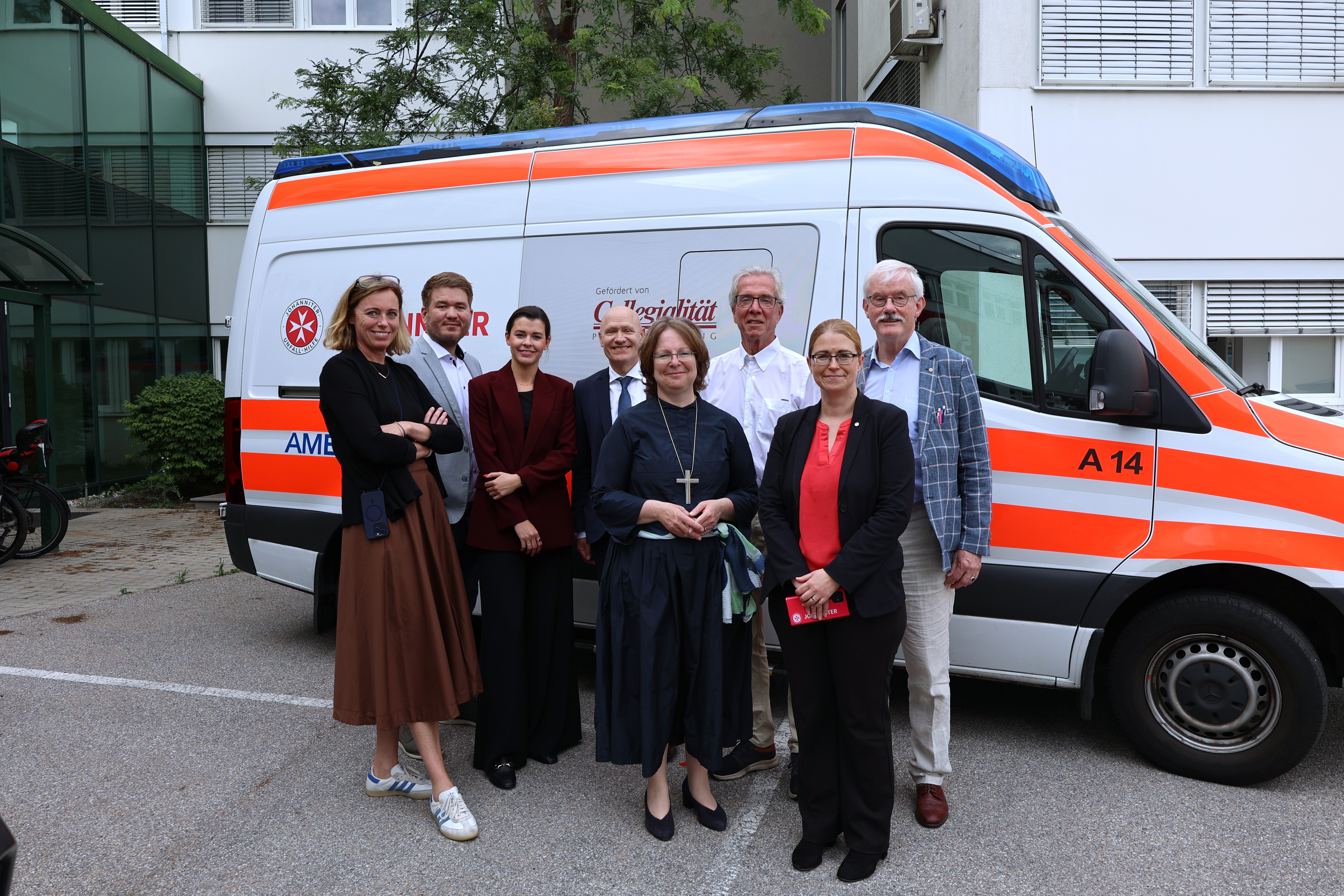 Besuch der evangelischen Bischöfin 2026 (c) Johanniter